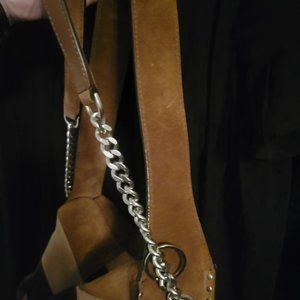 Michael Kors leather/suede beautiful handbag